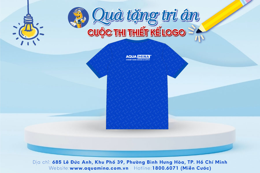 AQUA MINA TRI ÂN KHÁCH HÀNG THAM GIA CUỘC THI THIẾT KẾ LOGO 2025